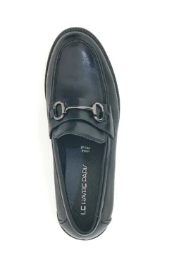 Mocassini Neri con Morsetto Le Havre Paris 2Y35562