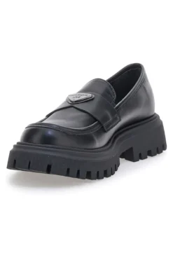 Mocassini neri con suola platform LAURA BIAGIOTTI 92339277