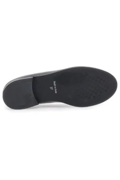 Mocassini neri effetto vernice slip-on Pittarello glam 3659