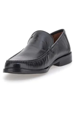 Mocassini Neri in Pelle Claremorris 564