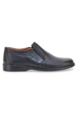 Mocassini Neri In Vera Pelle Made In Italy Jerpoint 3