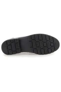 Mocassini neri Vegan effetto lucido ECO BIO J52322B6