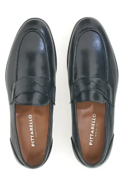 Mocassini Nero in Vera Pelle Made in Italy Pittarello 70
