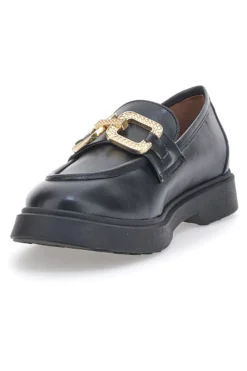 Mocassini Nero Pittarello Couture 019602