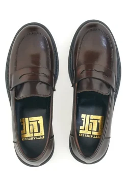 Mocassini Penny marroni PITTRELLO ELITE 100