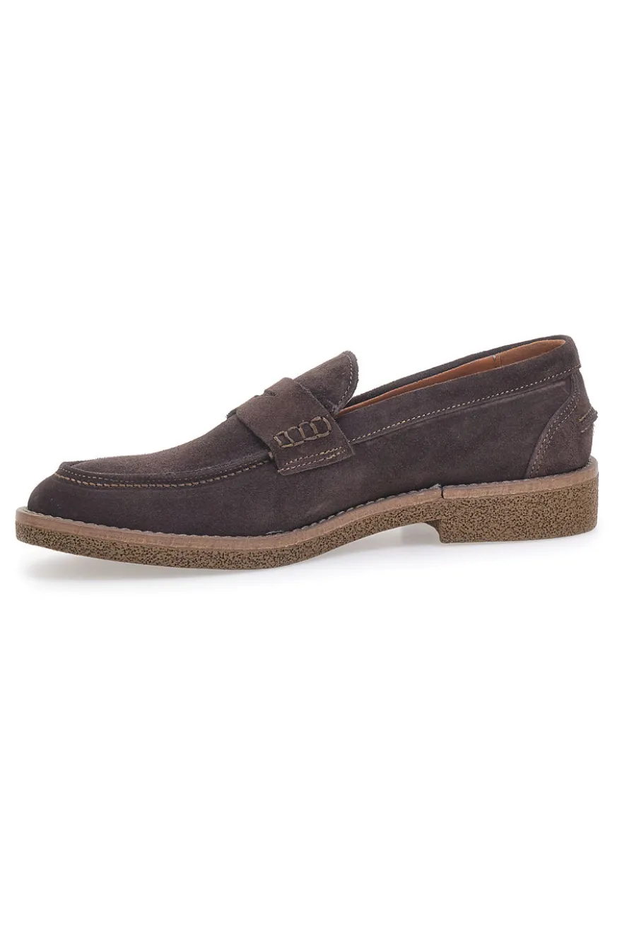 Mocassini Testa di Moro con Tomaia in Pelle Made in italy PTR 5011