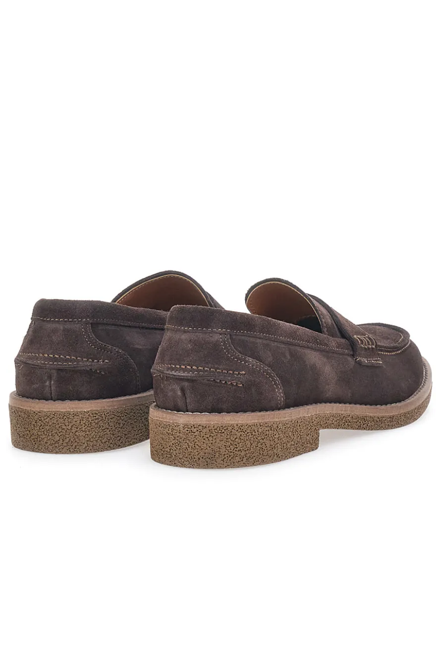 Mocassini Testa di Moro con Tomaia in Pelle Made in italy PTR 5011