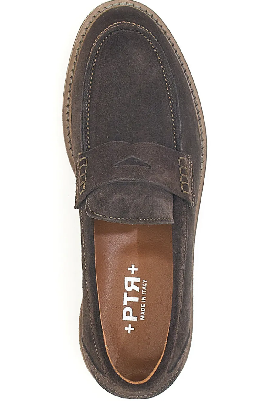 Mocassini Testa di Moro con Tomaia in Pelle Made in italy PTR 5011