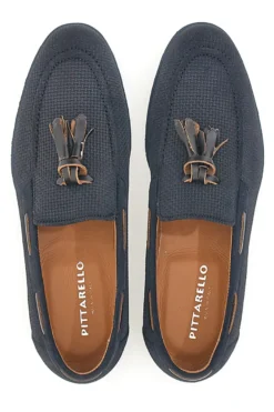 Mocassino Blu In Vera Pelle Made In Italy da Uomo Sevenoaks 195