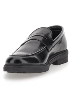 Mocassino Classico in Vernice Nera Made in Italy PITTARELLO FOCUS 204