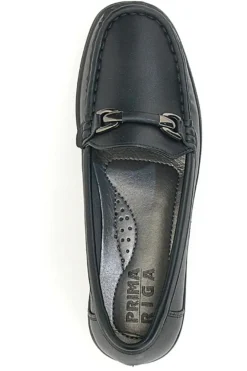Mocassino classico Nero Prima Riga 1003