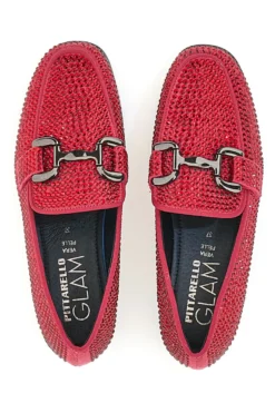 Mocassino con Strass Magenta Pittarello Glam 1100