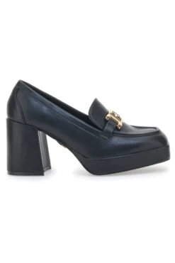 Mocassino con Tacco Laura Biagiotti 8227 Nero