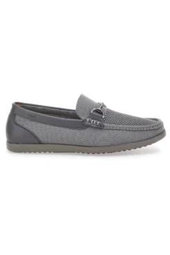Mocassino Grigio con Morsetto GMV 155