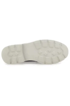 Mocassino Nero con Catenella e Suola Carrarmato Le Havre Paris 602915
