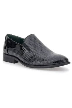 Mocassino Nero con Morsetto Eleganti GMV 165
