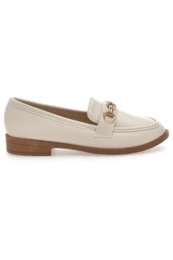 Mocassino Panna con Morsetto First Lady 417