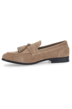 Mocassino Scamosciato Beige Solo Soprani 41820