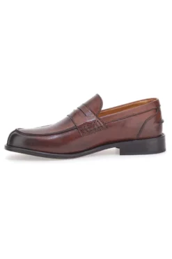 Mocassino Vera Pelle Cognac Pittarello Plus 2