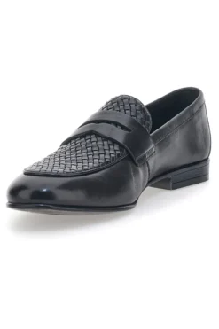 Mocassino Vera Pelle Neri Pittarello Class 1508