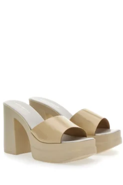 Mules Platform Pittarello 3853 Beige