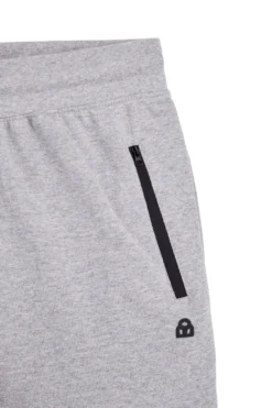 Pantaloncini corti grigi con tasche zip Boardman NBY4685