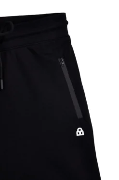 Pantaloncini corti neri con tasche zip Boardman NBY4685