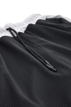 Pantaloncini Neri Sportivi Traforati al Ginocchio Bianchi e Neri Made in Italy BOARDMAN BRDM6