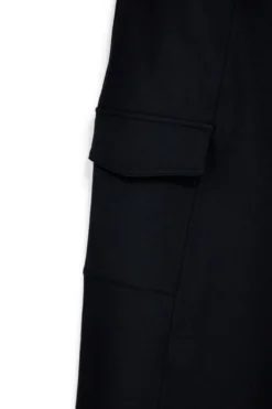 Pantalone Nero Cargo con Coulisse Skechers PT101