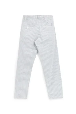Pantaloni bianco azzurro a righe U.s.grand polo US61104M