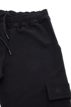 Pantaloni cargo neri con tasconi laterali Boardman 500
