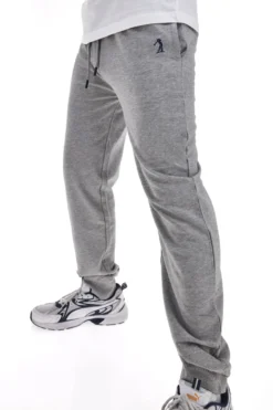 Pantaloni di Tuta con Polsino Grigio Melange US Golf Club 1237