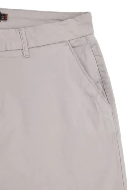 Pantaloni grigio chiaro in cotone No limits MAPW003S24