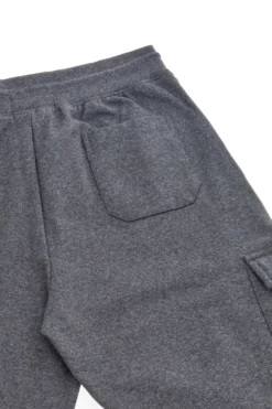 Pantaloni grigio scuro cargo interno felpato Boardman NBY821