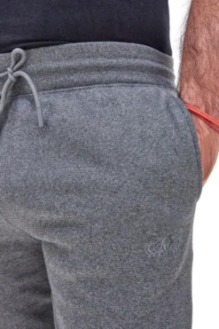 Pantaloni jogger grigi in cotone Sevenoaks NBY820