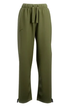 Pantaloni tuta verdi con coulisse e logo in rilievo Joma Step Long Pants