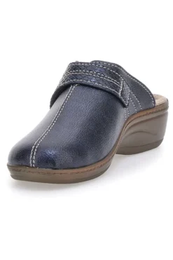 Pantofola blu anatomica con cuciture a vista Inblu 80LY