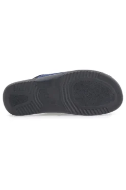 Pantofole Blu con fantasia losanghe INBLU 11 DG