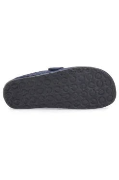 Pantofole blu con fibbia INBLU 19 SI