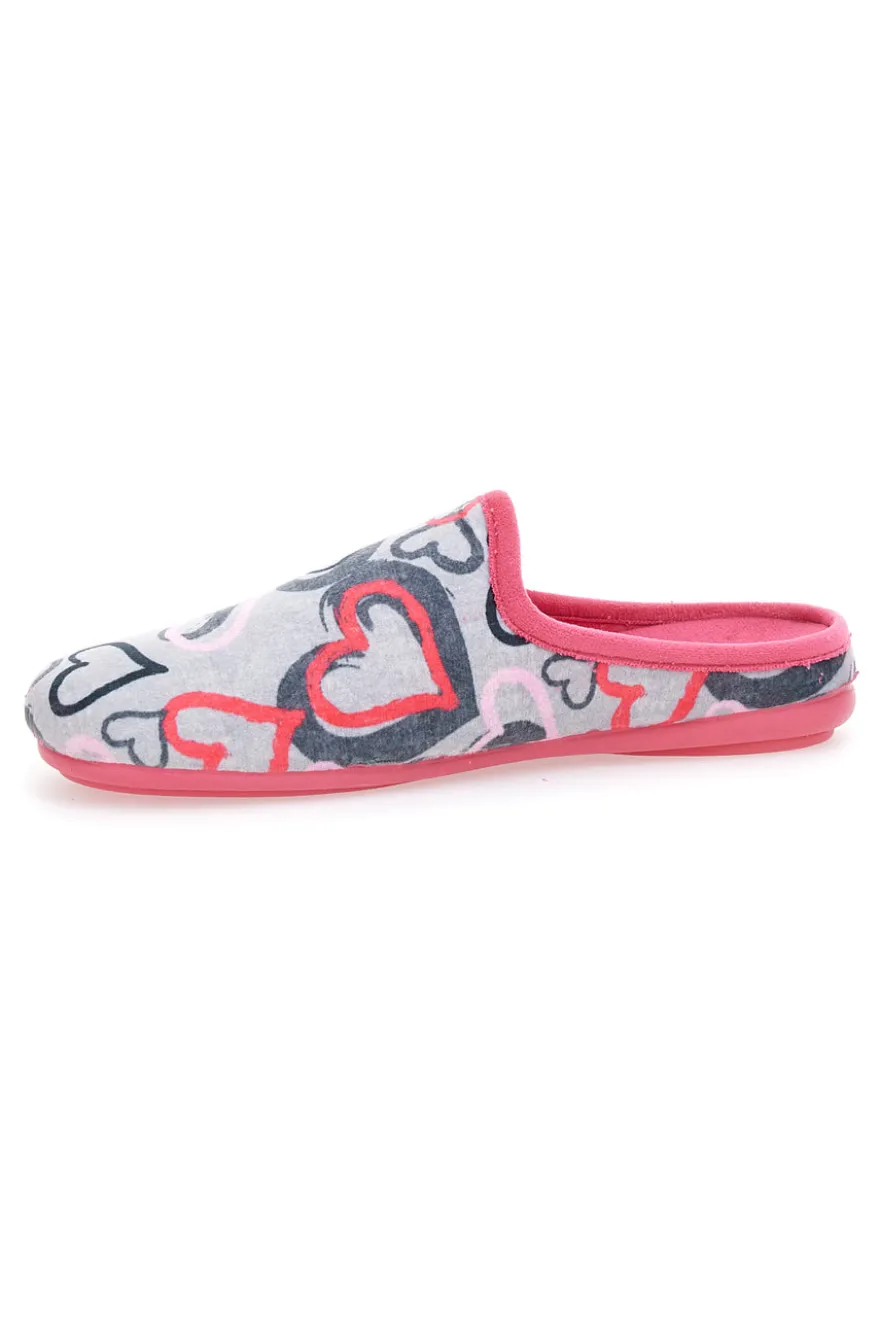 Pantofole Gio Dreams 253 Cuori Fucsia