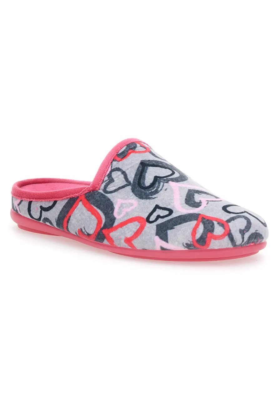 Pantofole Gio Dreams 253 Cuori Fucsia