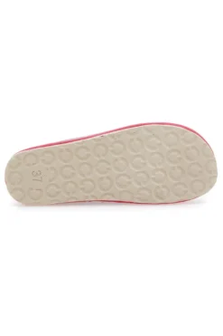 Pantofole grigie con bordo rosso INBLU 39 CS