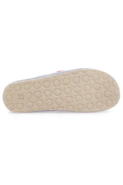 Pantofole grigie con cuori colorati INBLU 37 CS