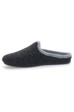 Pantofole Grigie con Plantare Estraibile e Suola in Gomma Superga 10225