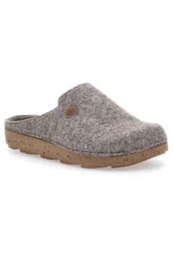 Pantofole grigie in feltro con suola comfort Inblu 21 MT