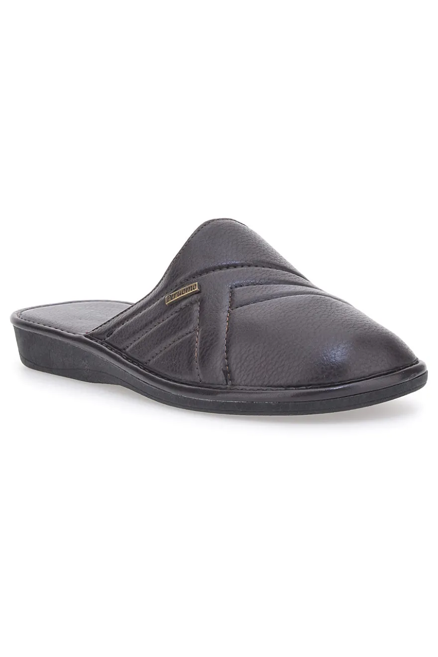 Pantofole Marroni Per Uomo 93982
