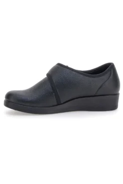 Pantofole nere chiuse con velcro FLY FLOT 38862