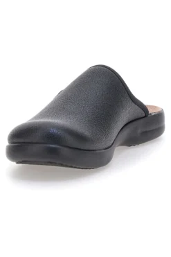 Pantofole nere con plantare forato e suola comfort Fly Flot 90P705022E