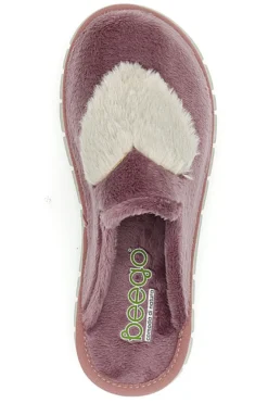 Pantofole Rosa con Cuore Beego 7883