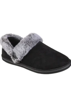 Pantofole Skechers Cozy Campfire Fresh Toast Nere